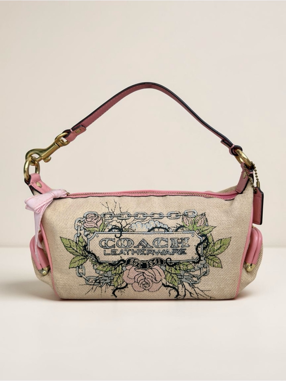 Coach Poppy Kisslock Bag Tattoo Collection